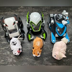 💙3/15$ Zhuzhu pet and Vehicle Toy Set